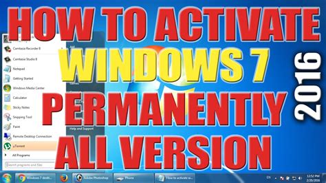 How to activate windows 7 pro with product key